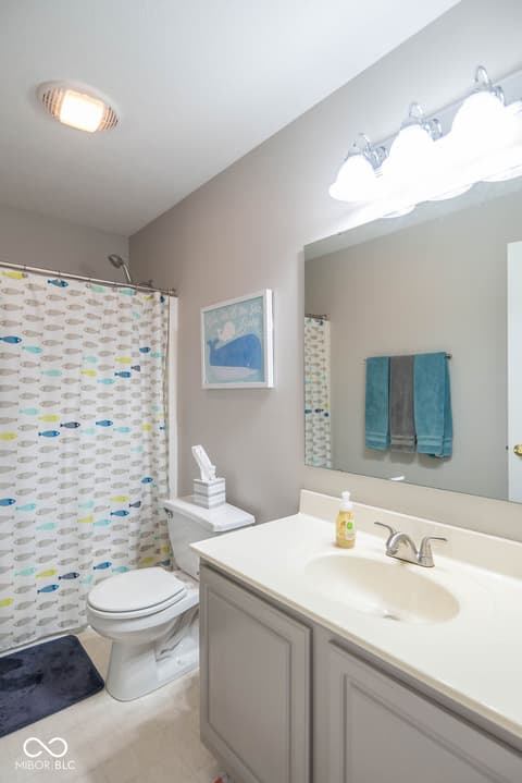 Bathroom at 715 Hohlier Lane, Avon, IN
