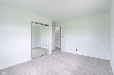 Bedroom at 9410 Pentecost Road, Indianapolis, IN