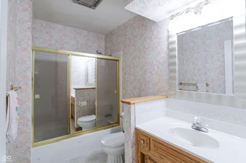 Bathroom at 9410 Pentecost Road, Indianapolis, IN