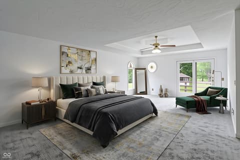 Bedroom at 9410 Pentecost Road, Indianapolis, IN