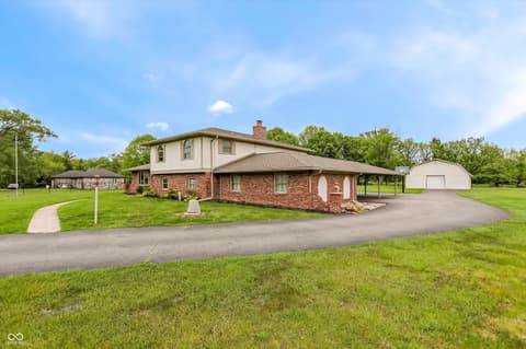 Front exterior at 9410 Pentecost Road, Indianapolis, IN
