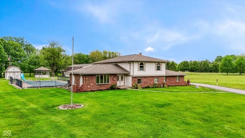Front exterior at 9410 Pentecost Road, Indianapolis, IN