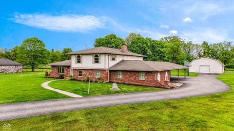 Front exterior at 9410 Pentecost Road, Indianapolis, IN