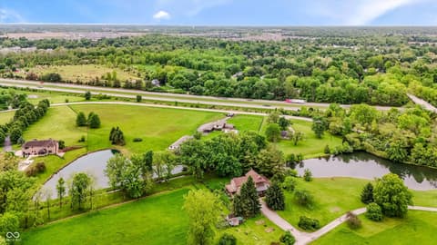 Aerial view at 9410 Pentecost Road, Indianapolis, IN