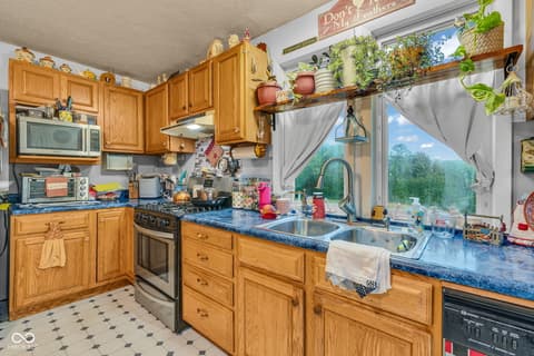 Kitchen at 1892 Maze Road, Spencer, IN
