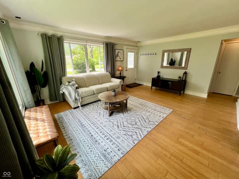 Living room at 5860 Aho Drive, Avon, IN