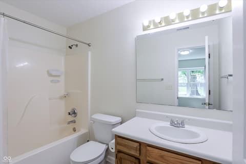 Bathroom at 8438 Southern Springs Drive, Indianapolis, IN