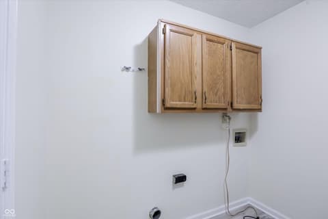 Laundry room at 8438 Southern Springs Drive, Indianapolis, IN