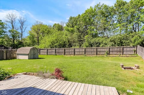Yard at 8438 Southern Springs Drive, Indianapolis, IN