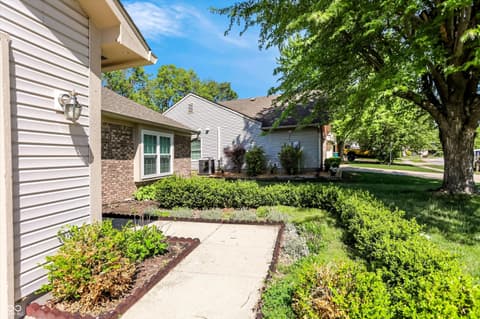 Yard at 8438 Southern Springs Drive, Indianapolis, IN