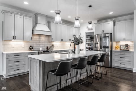 Kitchen at 195 N 300 W, Lebanon, IN