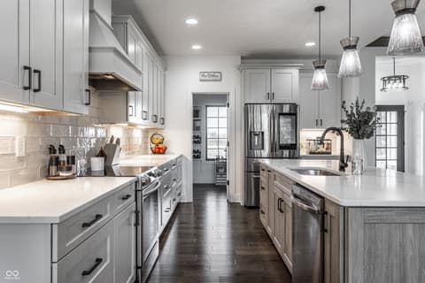 Kitchen at 195 N 300 W, Lebanon, IN