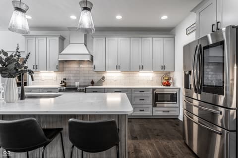 Kitchen at 195 N 300 W, Lebanon, IN