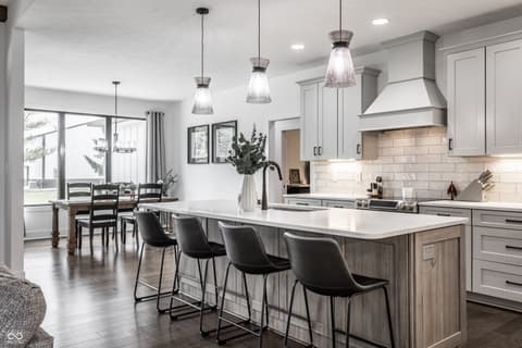 Kitchen at 195 N 300 W, Lebanon, IN