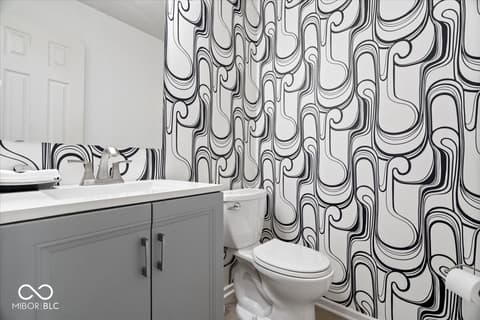 Bathroom at 12667 Courage Crossing, Fishers, IN