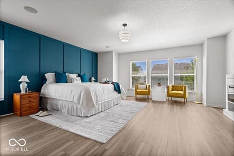 Primary bedroom at 12667 Courage Crossing, Fishers, IN