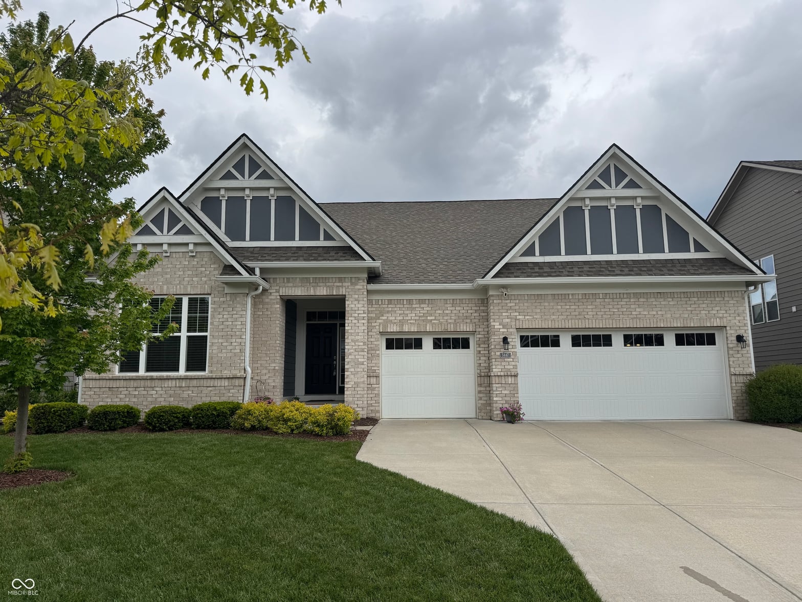 Front exterior at 5447 Forest Glen Drive, Brownsburg, IN