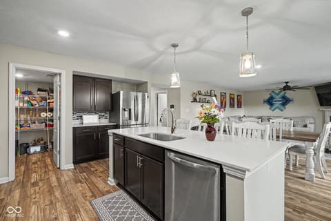 Kitchen at 3224 Sand Walk Drive, Kokomo, IN