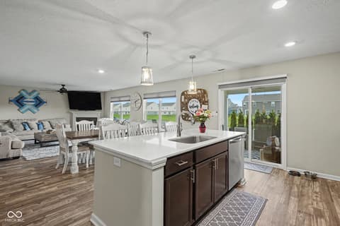 Kitchen at 3224 Sand Walk Drive, Kokomo, IN