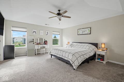 Bedroom at 3224 Sand Walk Drive, Kokomo, IN