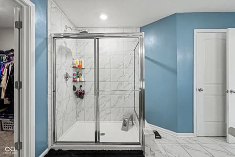Bathroom at 3224 Sand Walk Drive, Kokomo, IN