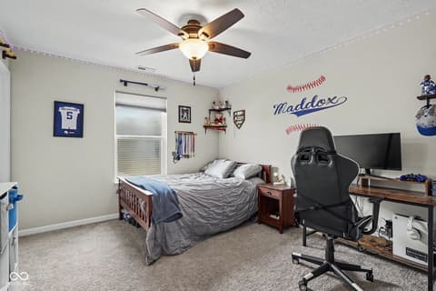 Bedroom at 3224 Sand Walk Drive, Kokomo, IN