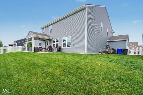 Backyard at 3224 Sand Walk Drive, Kokomo, IN