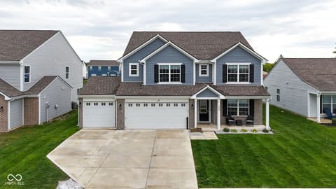 Front exterior at 3224 Sand Walk Drive, Kokomo, IN