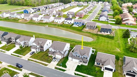 Aerial view at 3224 Sand Walk Drive, Kokomo, IN