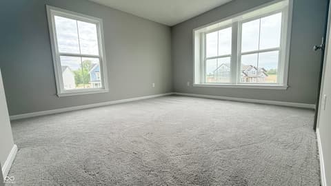 Bedroom at 6933 Bayview Run, McCordsville, IN