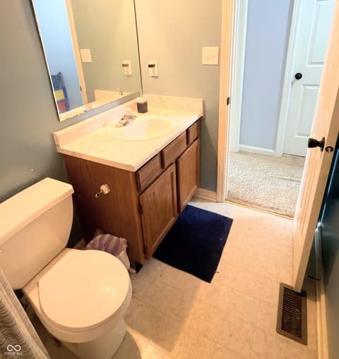 Bathroom at 6922 Devinney Lane, Indianapolis, IN