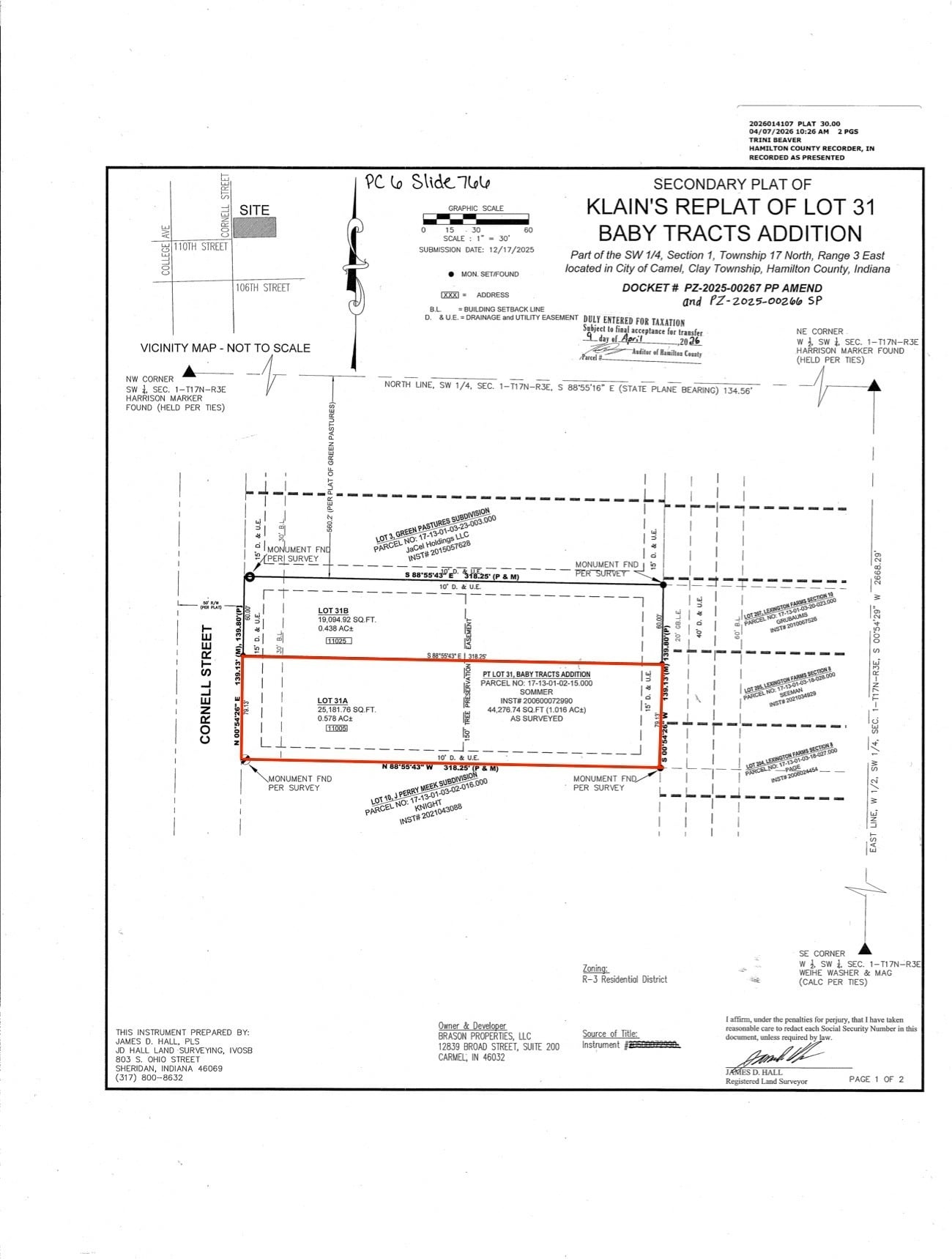 Plat Map
