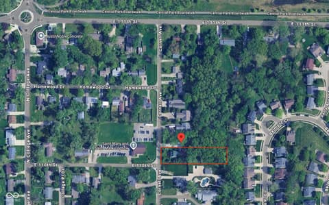 Aerial view at 11005 Cornell Street, Carmel, IN