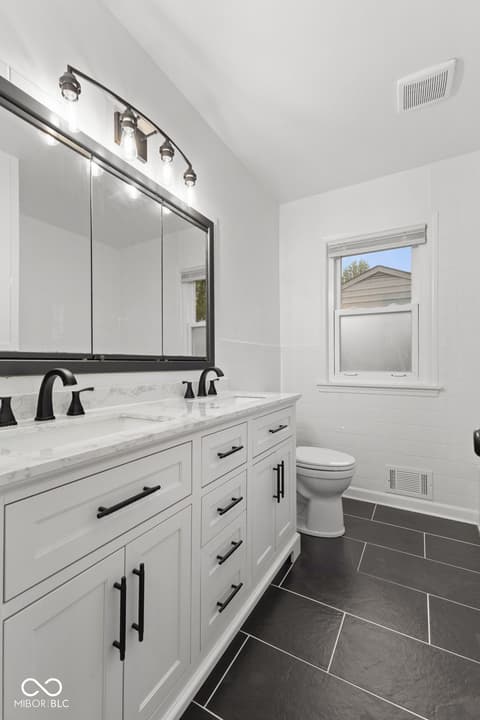 Bathroom at 1532 Weslow Court, Anderson, IN