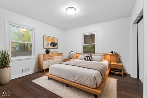 Bedroom at 1532 Weslow Court, Anderson, IN