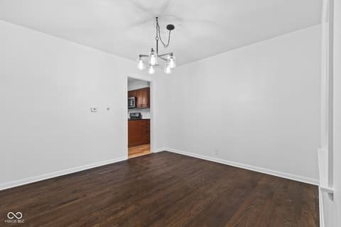 Dining room at 1532 Weslow Court, Anderson, IN