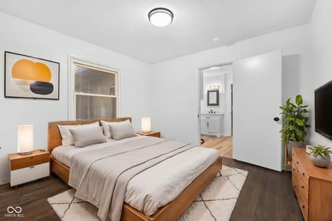 Bedroom at 1532 Weslow Court, Anderson, IN