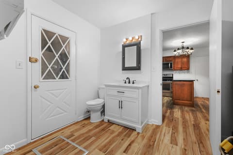 Bathroom at 1532 Weslow Court, Anderson, IN