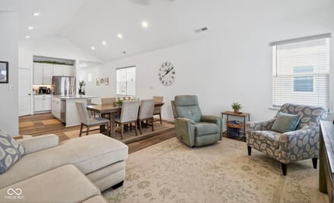 Living room at 6044 Medina Spirit Drive, Indianapolis, IN