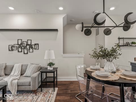 Dining room at 1533 Tannery Way, Indianapolis, IN