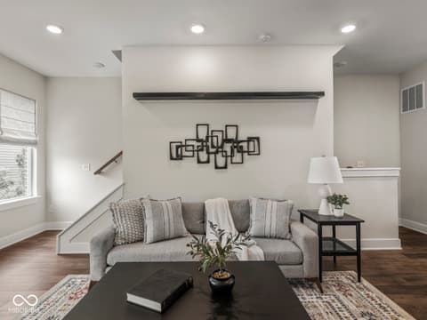 Living room at 1533 Tannery Way, Indianapolis, IN