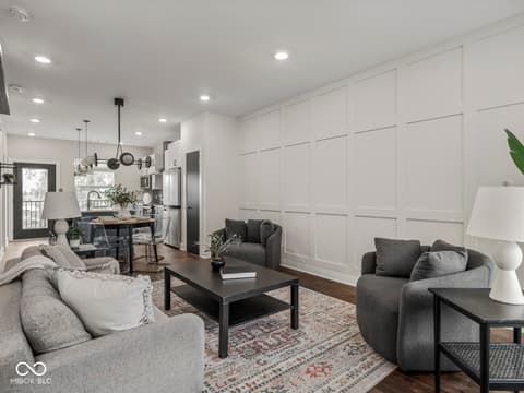 Living room at 1533 Tannery Way, Indianapolis, IN