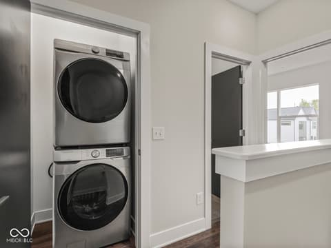 Laundry room at 1533 Tannery Way, Indianapolis, IN