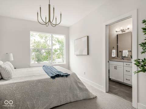 Primary bedroom at 1533 Tannery Way, Indianapolis, IN