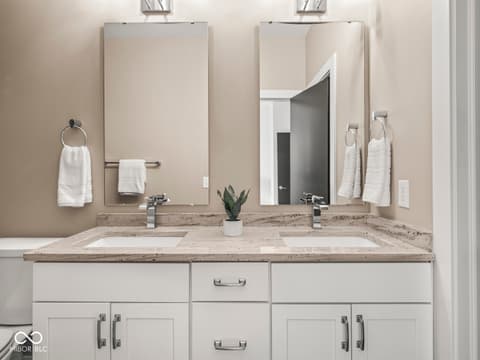 Bathroom at 1533 Tannery Way, Indianapolis, IN