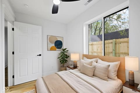 Bedroom at 1912 E 66th Street, Indianapolis, IN