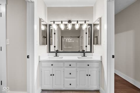 Bathroom at 2004 Terrace Lane, Lebanon, IN
