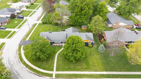 Aerial view at 2004 Terrace Lane, Lebanon, IN