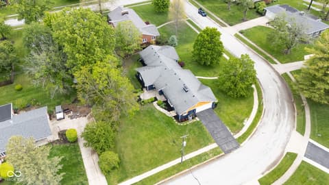Aerial view at 2004 Terrace Lane, Lebanon, IN