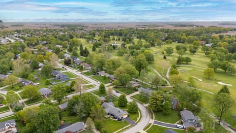 Aerial view at 2004 Terrace Lane, Lebanon, IN